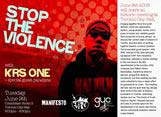KRS-One y su campaña Stop the violence