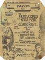 Cartel flyer de The Herculords con Kool Herc y DJ Clark Kent