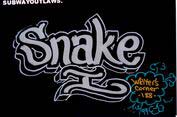 Graffiti  de Snake 1 de la crew Writers Corner 188